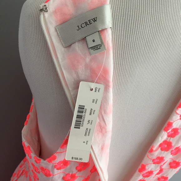 J. Crew embroidered floral racer dress - Picture 6 of 7